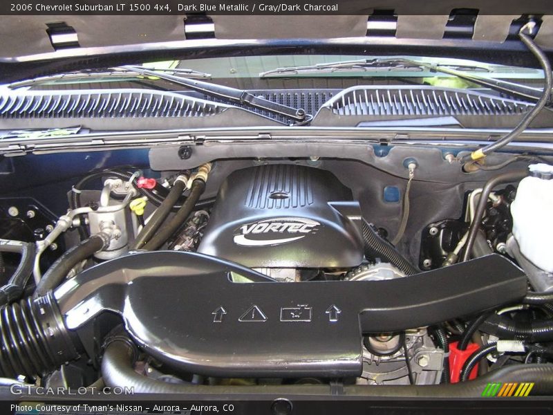 Dark Blue Metallic / Gray/Dark Charcoal 2006 Chevrolet Suburban LT 1500 4x4