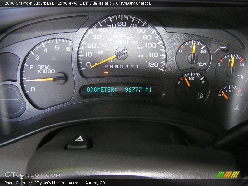 Dark Blue Metallic / Gray/Dark Charcoal 2006 Chevrolet Suburban LT 1500 4x4