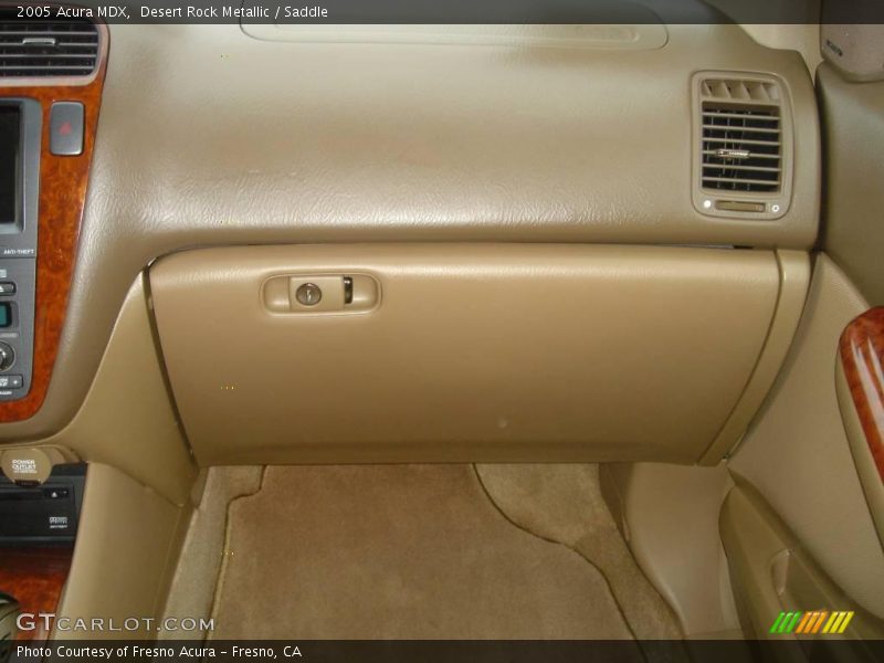 Desert Rock Metallic / Saddle 2005 Acura MDX