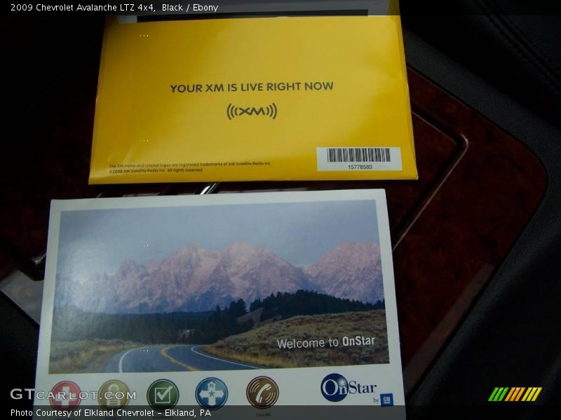 Black / Ebony 2009 Chevrolet Avalanche LTZ 4x4