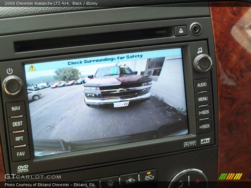 Black / Ebony 2009 Chevrolet Avalanche LTZ 4x4