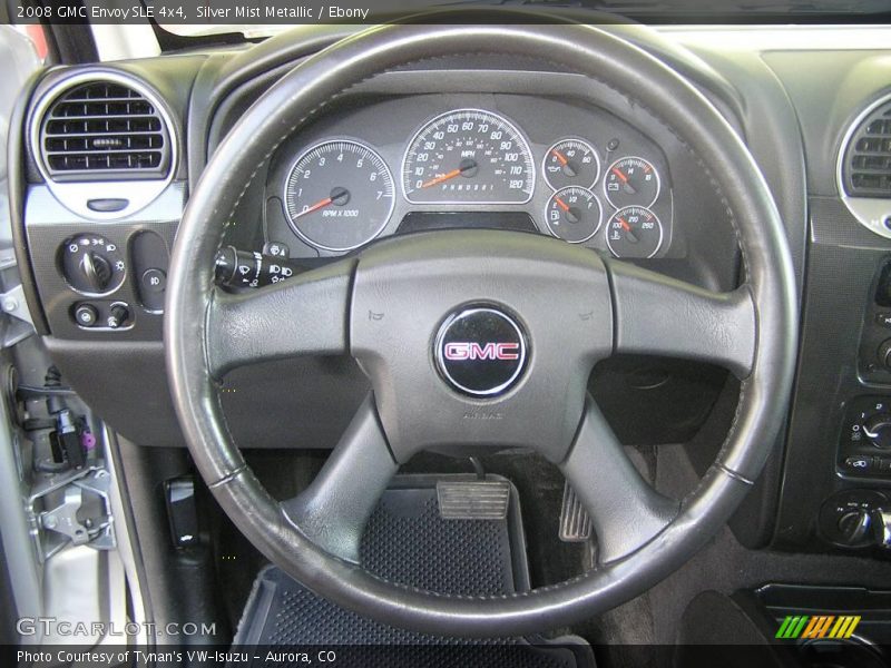 Silver Mist Metallic / Ebony 2008 GMC Envoy SLE 4x4