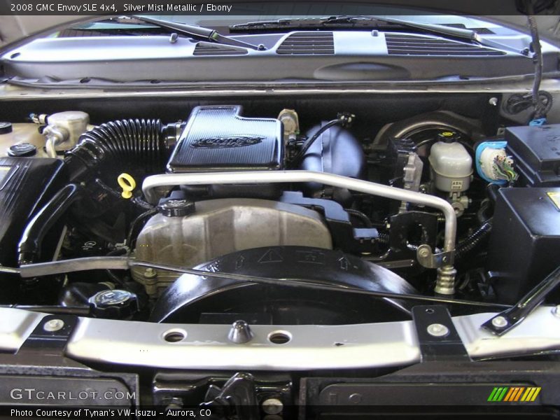Silver Mist Metallic / Ebony 2008 GMC Envoy SLE 4x4
