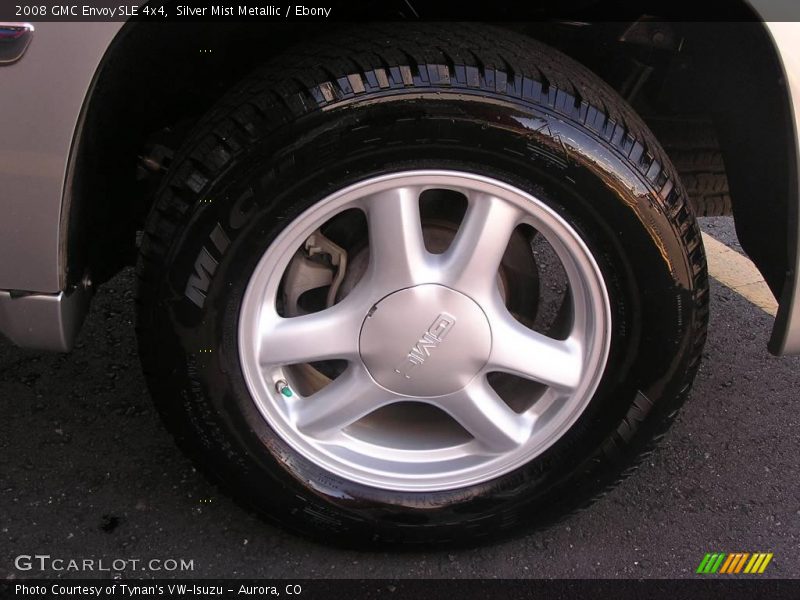 Silver Mist Metallic / Ebony 2008 GMC Envoy SLE 4x4