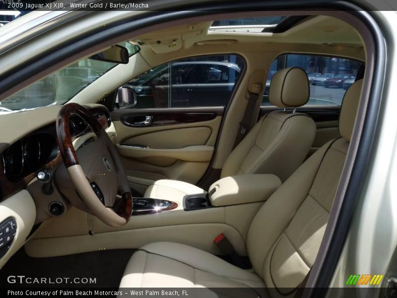 Winter Gold / Barley/Mocha 2009 Jaguar XJ XJ8