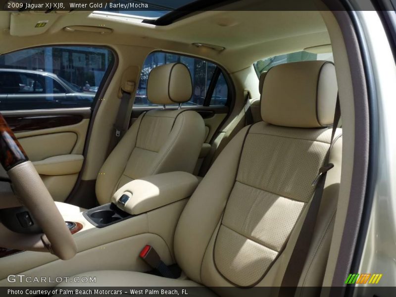 Winter Gold / Barley/Mocha 2009 Jaguar XJ XJ8
