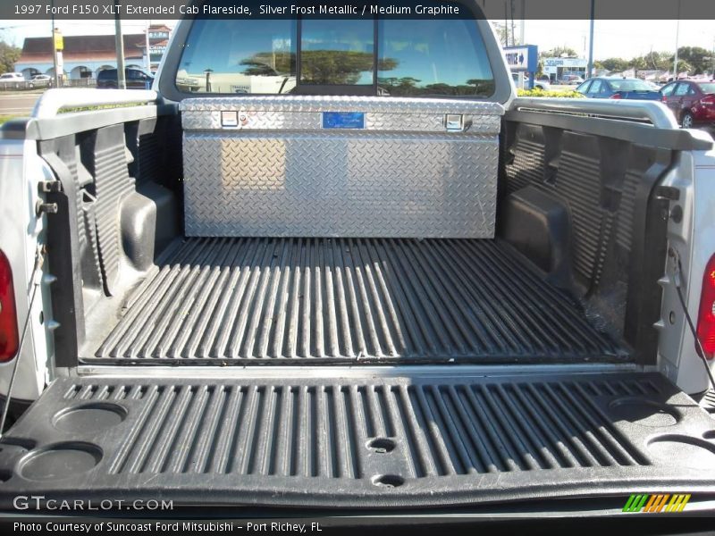 Silver Frost Metallic / Medium Graphite 1997 Ford F150 XLT Extended Cab Flareside