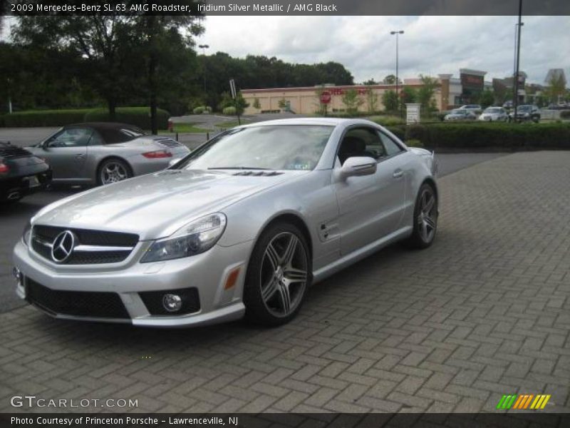 Iridium Silver Metallic / AMG Black 2009 Mercedes-Benz SL 63 AMG Roadster