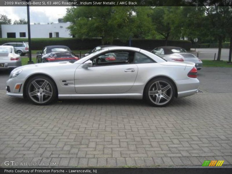 Iridium Silver Metallic / AMG Black 2009 Mercedes-Benz SL 63 AMG Roadster