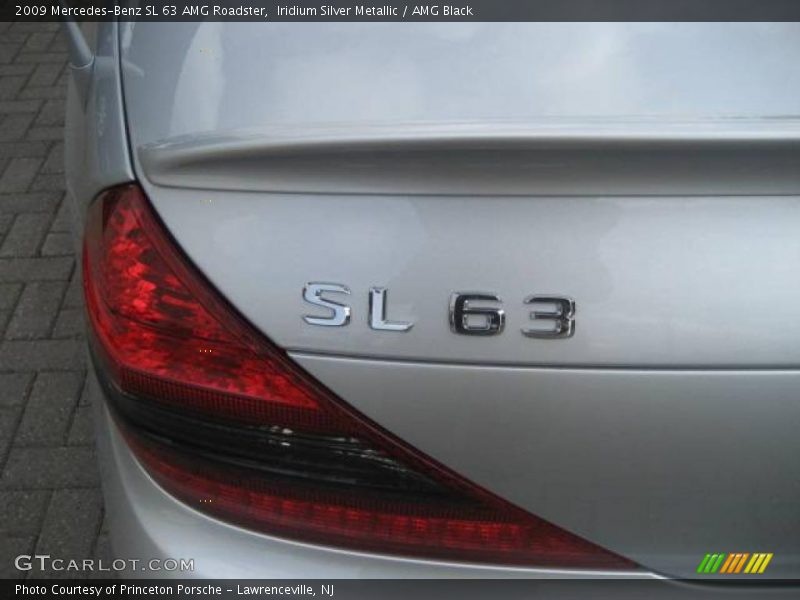 Iridium Silver Metallic / AMG Black 2009 Mercedes-Benz SL 63 AMG Roadster