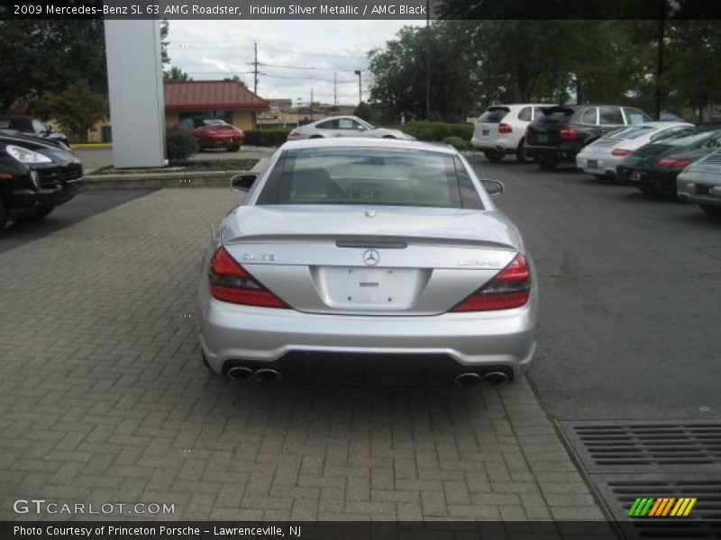 Iridium Silver Metallic / AMG Black 2009 Mercedes-Benz SL 63 AMG Roadster