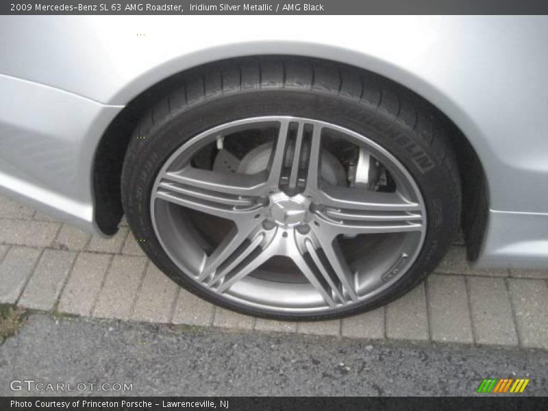 Iridium Silver Metallic / AMG Black 2009 Mercedes-Benz SL 63 AMG Roadster