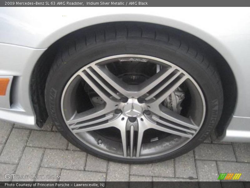 Iridium Silver Metallic / AMG Black 2009 Mercedes-Benz SL 63 AMG Roadster