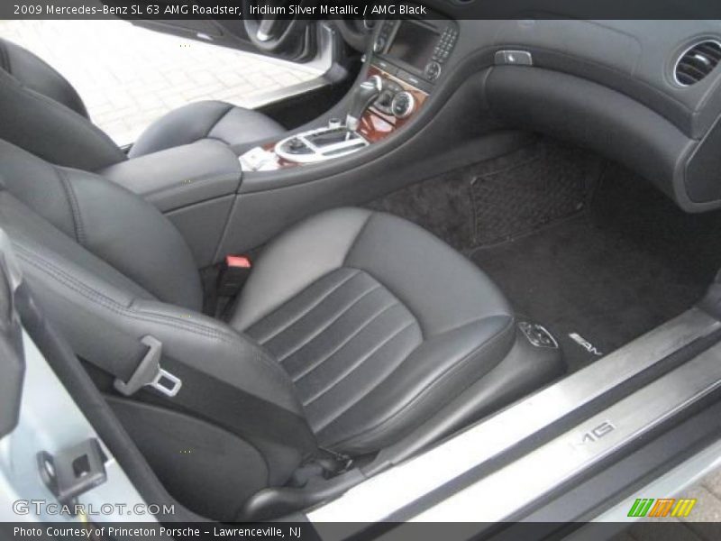 Iridium Silver Metallic / AMG Black 2009 Mercedes-Benz SL 63 AMG Roadster