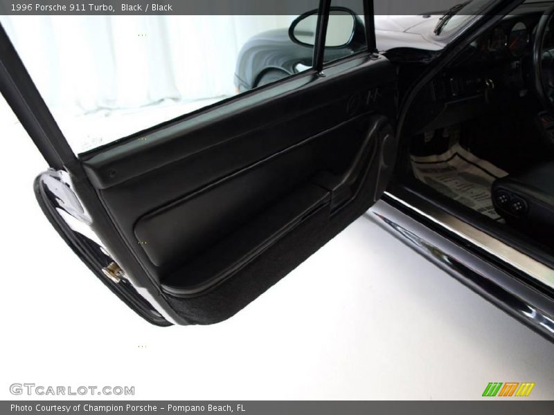 Black / Black 1996 Porsche 911 Turbo