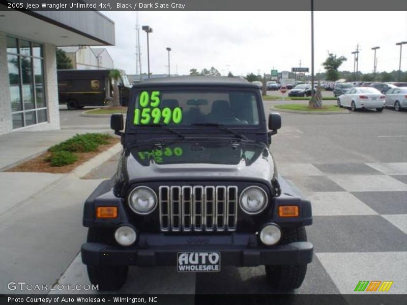 Black / Dark Slate Gray 2005 Jeep Wrangler Unlimited 4x4