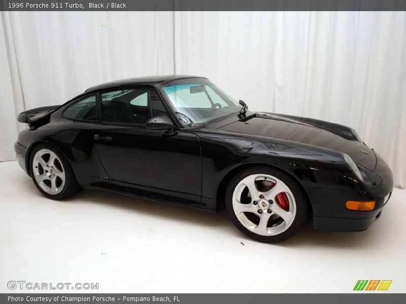 Black / Black 1996 Porsche 911 Turbo