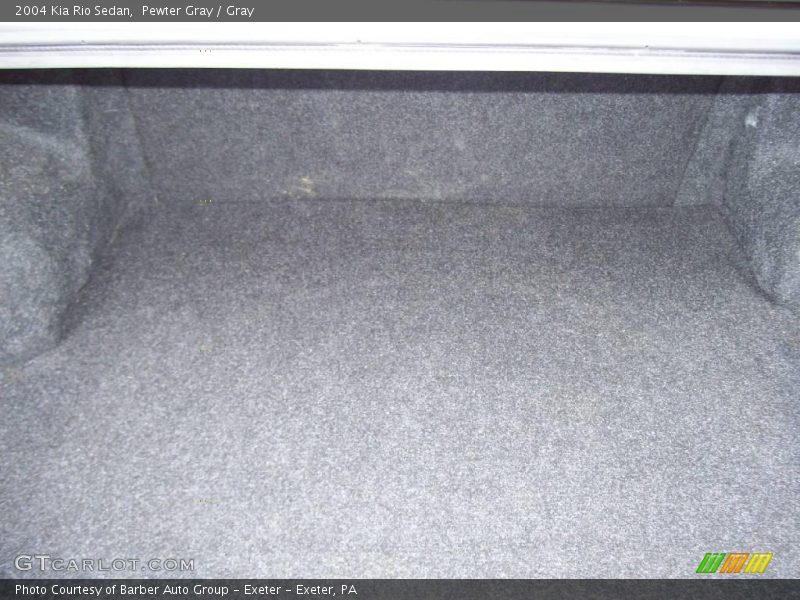 Pewter Gray / Gray 2004 Kia Rio Sedan
