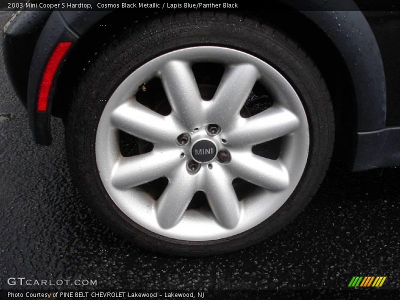 Cosmos Black Metallic / Lapis Blue/Panther Black 2003 Mini Cooper S Hardtop