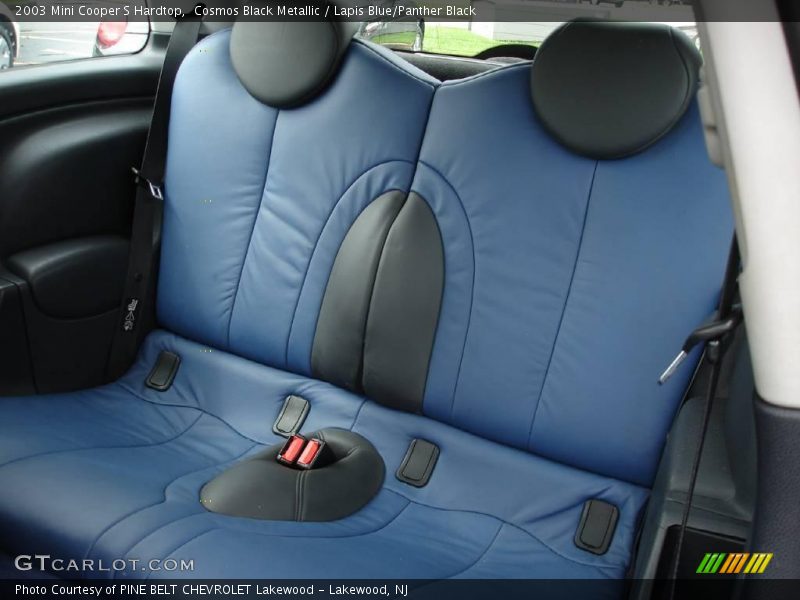Cosmos Black Metallic / Lapis Blue/Panther Black 2003 Mini Cooper S Hardtop