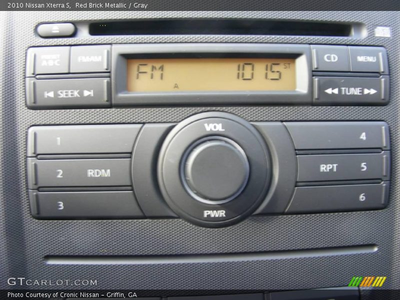 Red Brick Metallic / Gray 2010 Nissan Xterra S