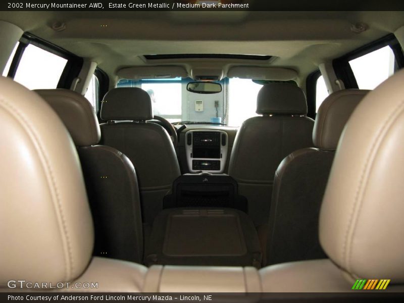Estate Green Metallic / Medium Dark Parchment 2002 Mercury Mountaineer AWD
