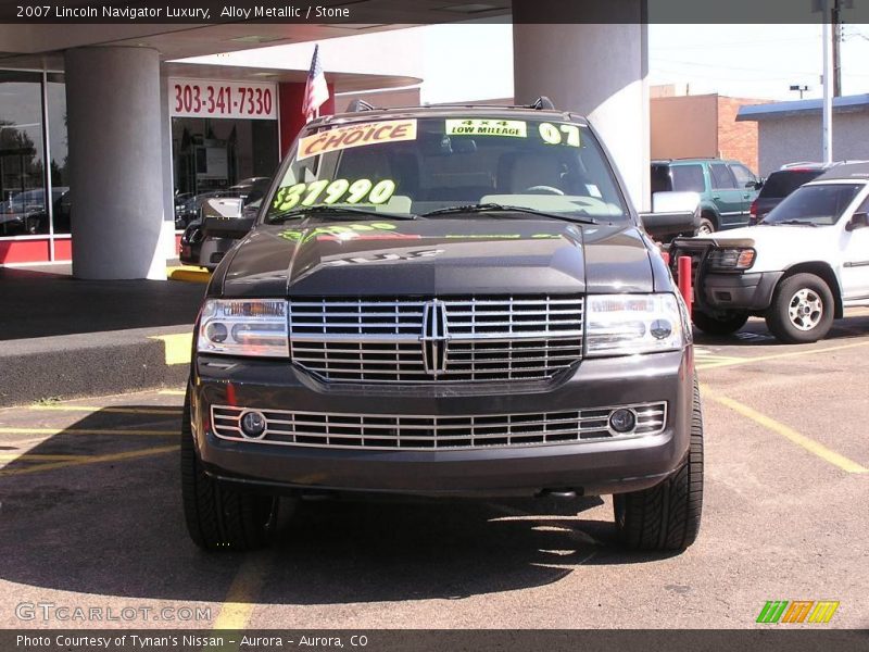Alloy Metallic / Stone 2007 Lincoln Navigator Luxury