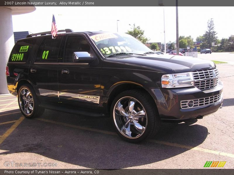 Alloy Metallic / Stone 2007 Lincoln Navigator Luxury