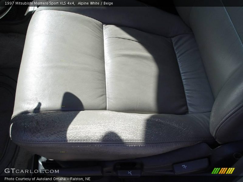 Alpine White / Beige 1997 Mitsubishi Montero Sport XLS 4x4