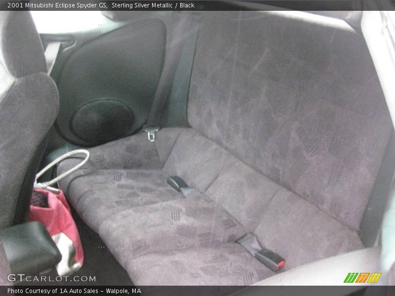Sterling Silver Metallic / Black 2001 Mitsubishi Eclipse Spyder GS