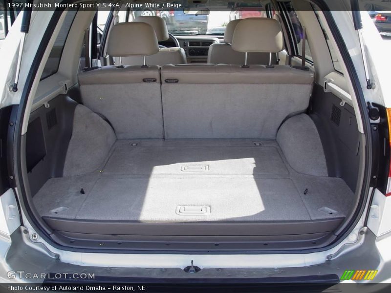 Alpine White / Beige 1997 Mitsubishi Montero Sport XLS 4x4