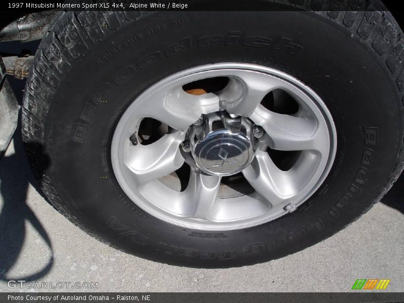 Alpine White / Beige 1997 Mitsubishi Montero Sport XLS 4x4