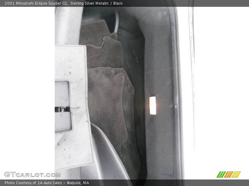 Sterling Silver Metallic / Black 2001 Mitsubishi Eclipse Spyder GS