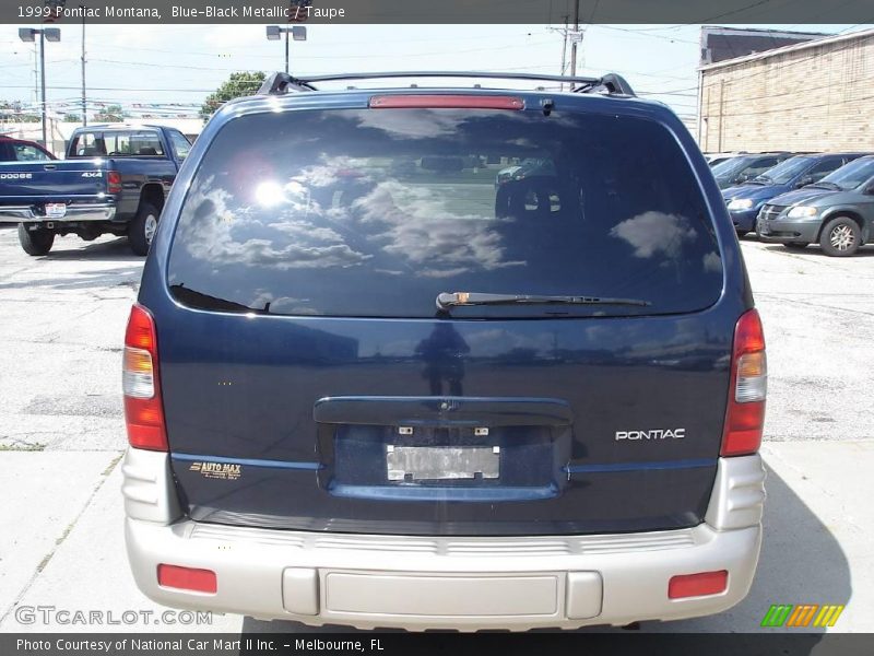 Blue-Black Metallic / Taupe 1999 Pontiac Montana