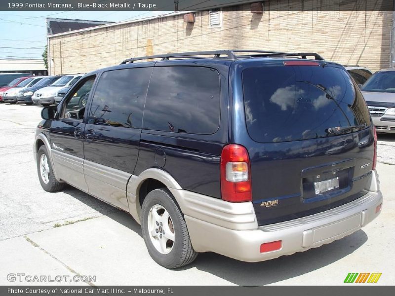 Blue-Black Metallic / Taupe 1999 Pontiac Montana