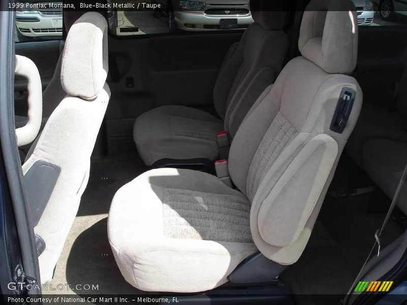 Blue-Black Metallic / Taupe 1999 Pontiac Montana