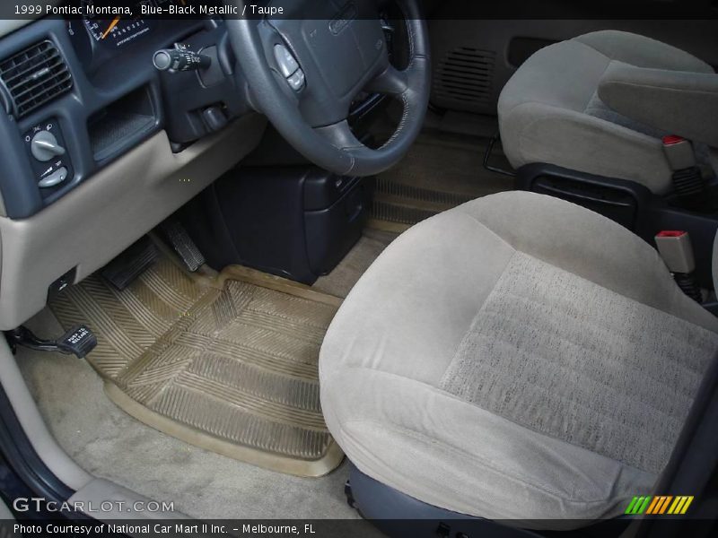 Blue-Black Metallic / Taupe 1999 Pontiac Montana
