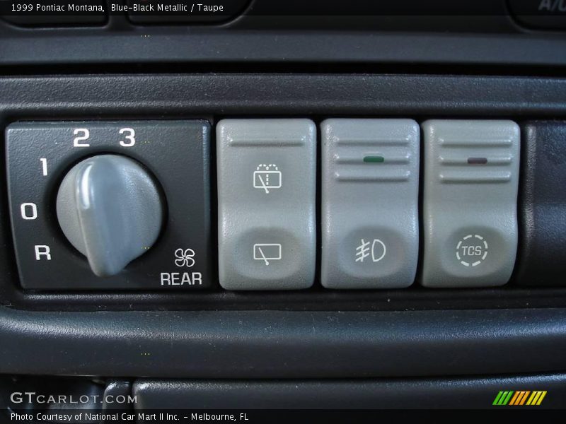 Blue-Black Metallic / Taupe 1999 Pontiac Montana