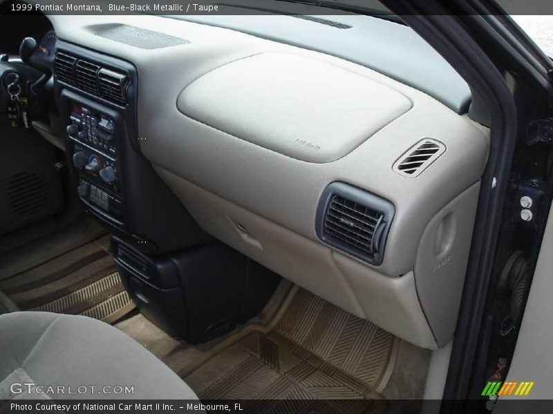 Blue-Black Metallic / Taupe 1999 Pontiac Montana