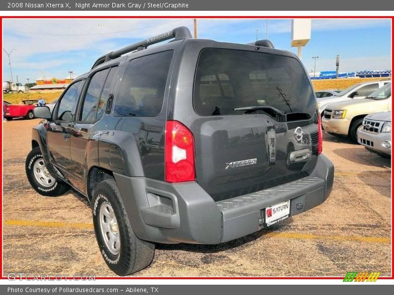 Night Armor Dark Gray / Steel/Graphite 2008 Nissan Xterra X