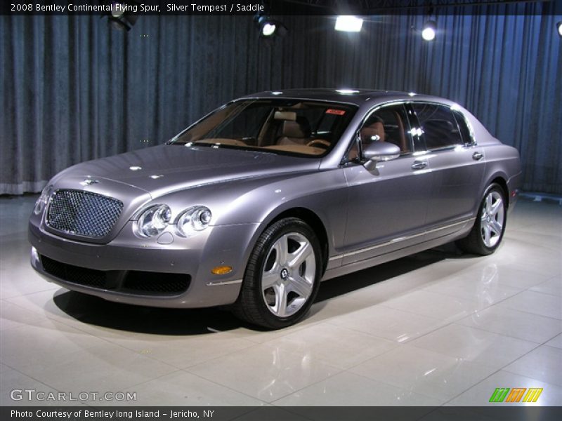 Silver Tempest / Saddle 2008 Bentley Continental Flying Spur