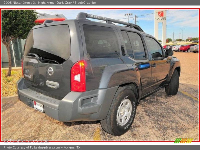 Night Armor Dark Gray / Steel/Graphite 2008 Nissan Xterra X