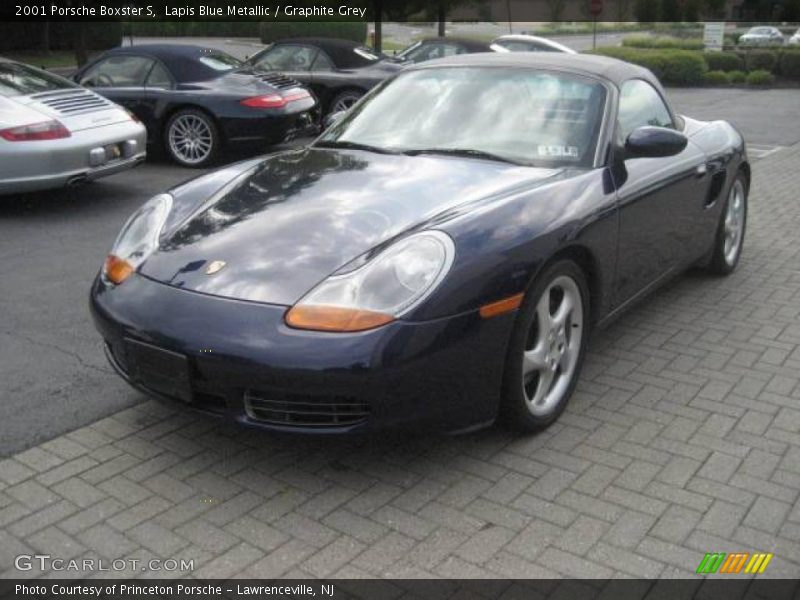 Lapis Blue Metallic / Graphite Grey 2001 Porsche Boxster S