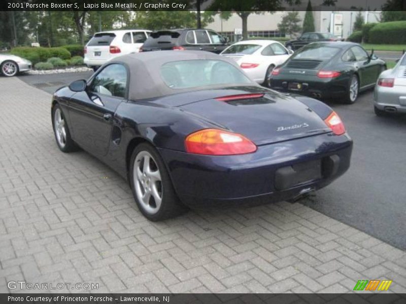 Lapis Blue Metallic / Graphite Grey 2001 Porsche Boxster S