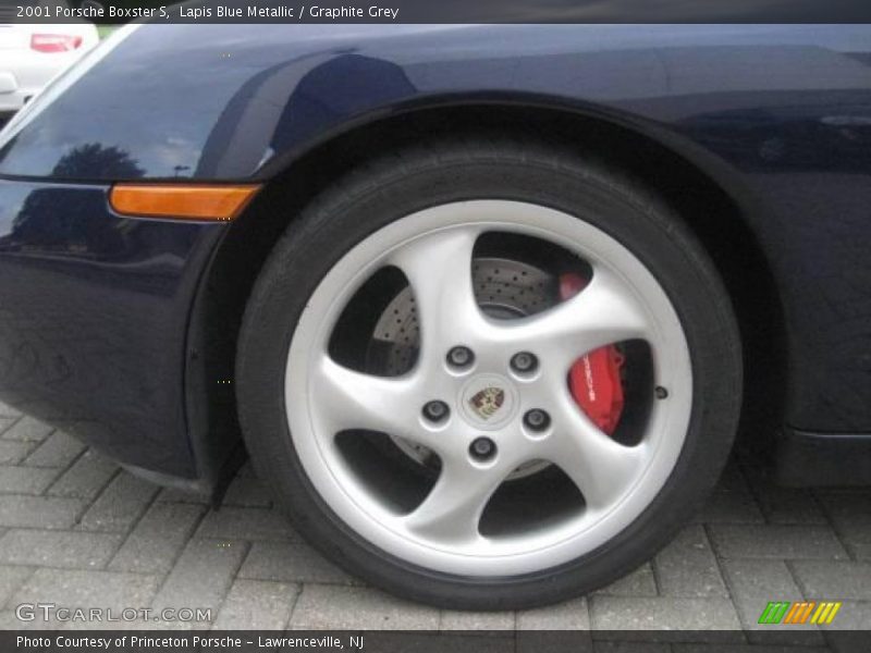 Lapis Blue Metallic / Graphite Grey 2001 Porsche Boxster S
