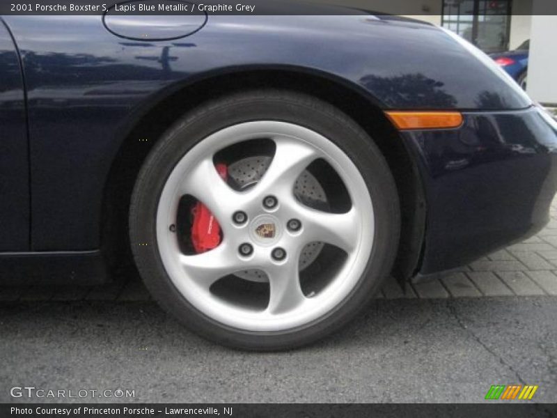 Lapis Blue Metallic / Graphite Grey 2001 Porsche Boxster S