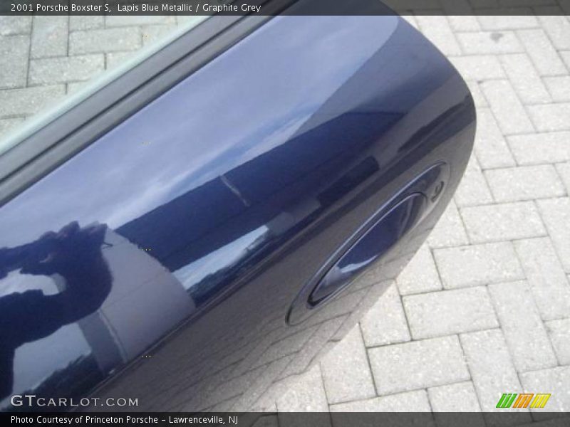 Lapis Blue Metallic / Graphite Grey 2001 Porsche Boxster S