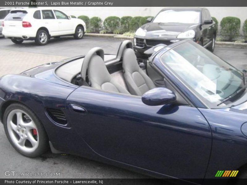 Lapis Blue Metallic / Graphite Grey 2001 Porsche Boxster S
