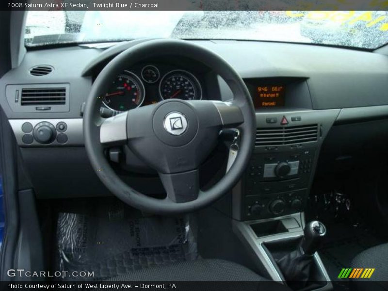 Twilight Blue / Charcoal 2008 Saturn Astra XE Sedan