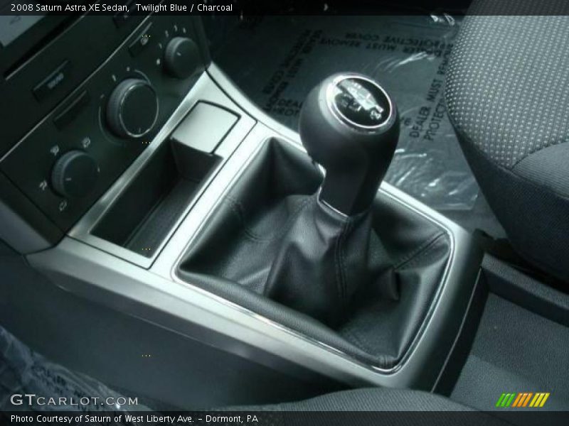 Twilight Blue / Charcoal 2008 Saturn Astra XE Sedan